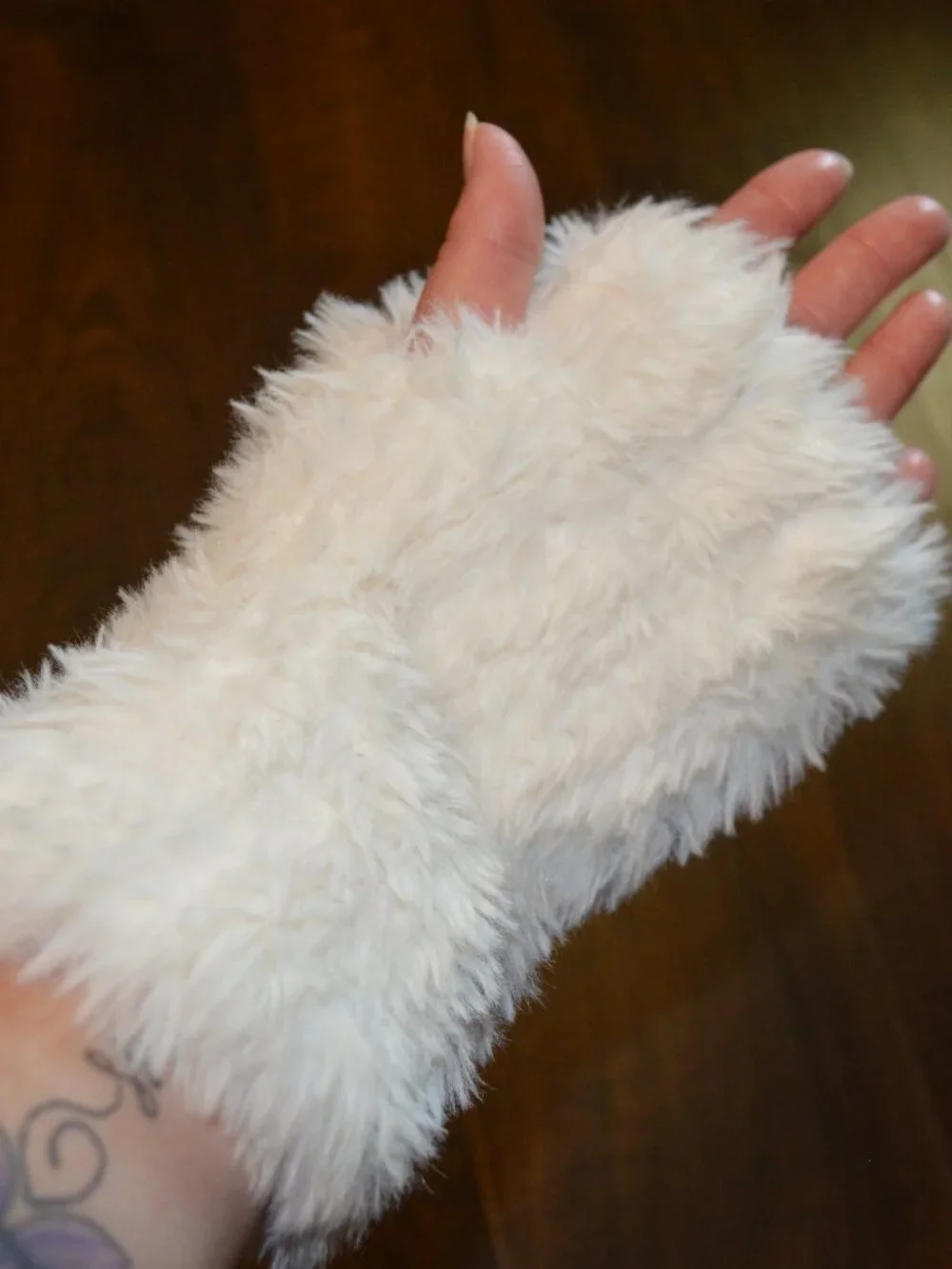 Cuddl Duds Fingerless Gloves O/S